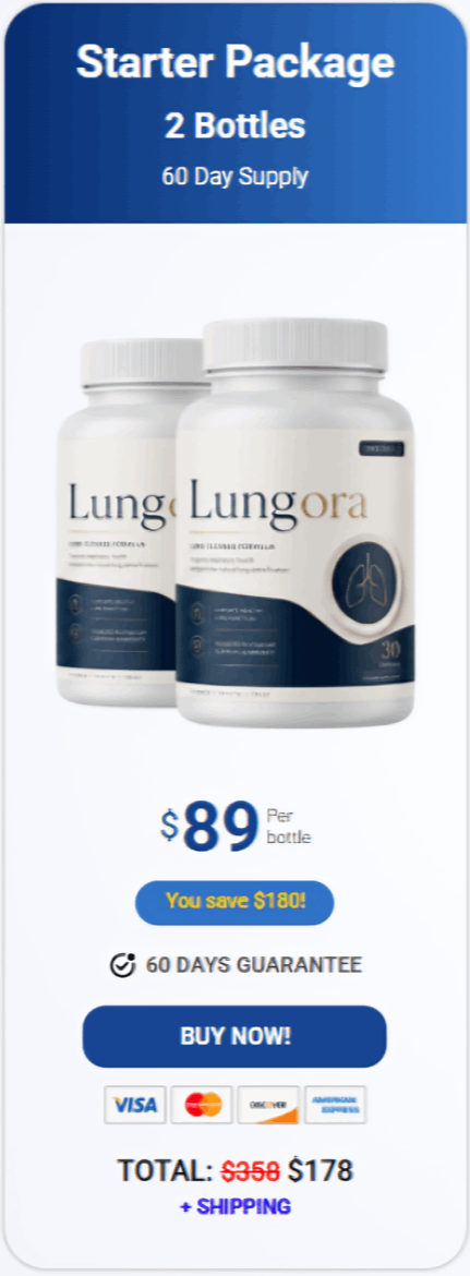 Lungora offer price